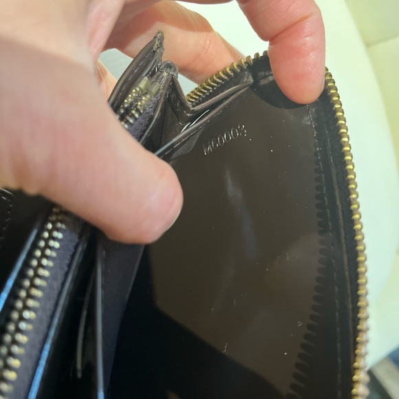Louis Vuitton Dark Brown Embossed Wallet - Picture 11 of 14